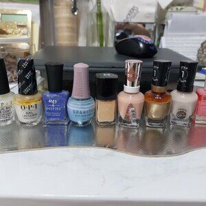 Nail Gel Makeup Beauty Set of 9 Mixed Colors IPO Chanel Sally Hansen and more...